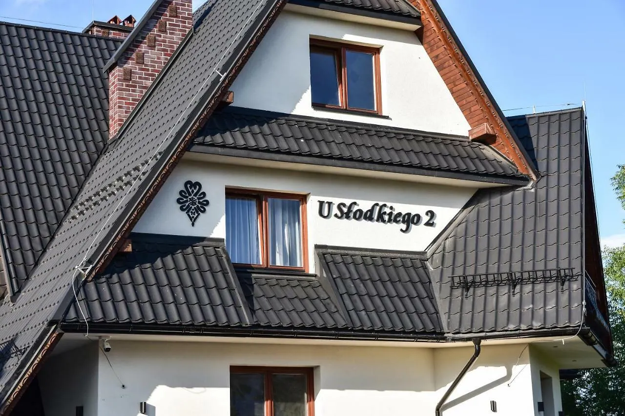 Panzió Willa U Slodkiego Zakopane Lengyelország